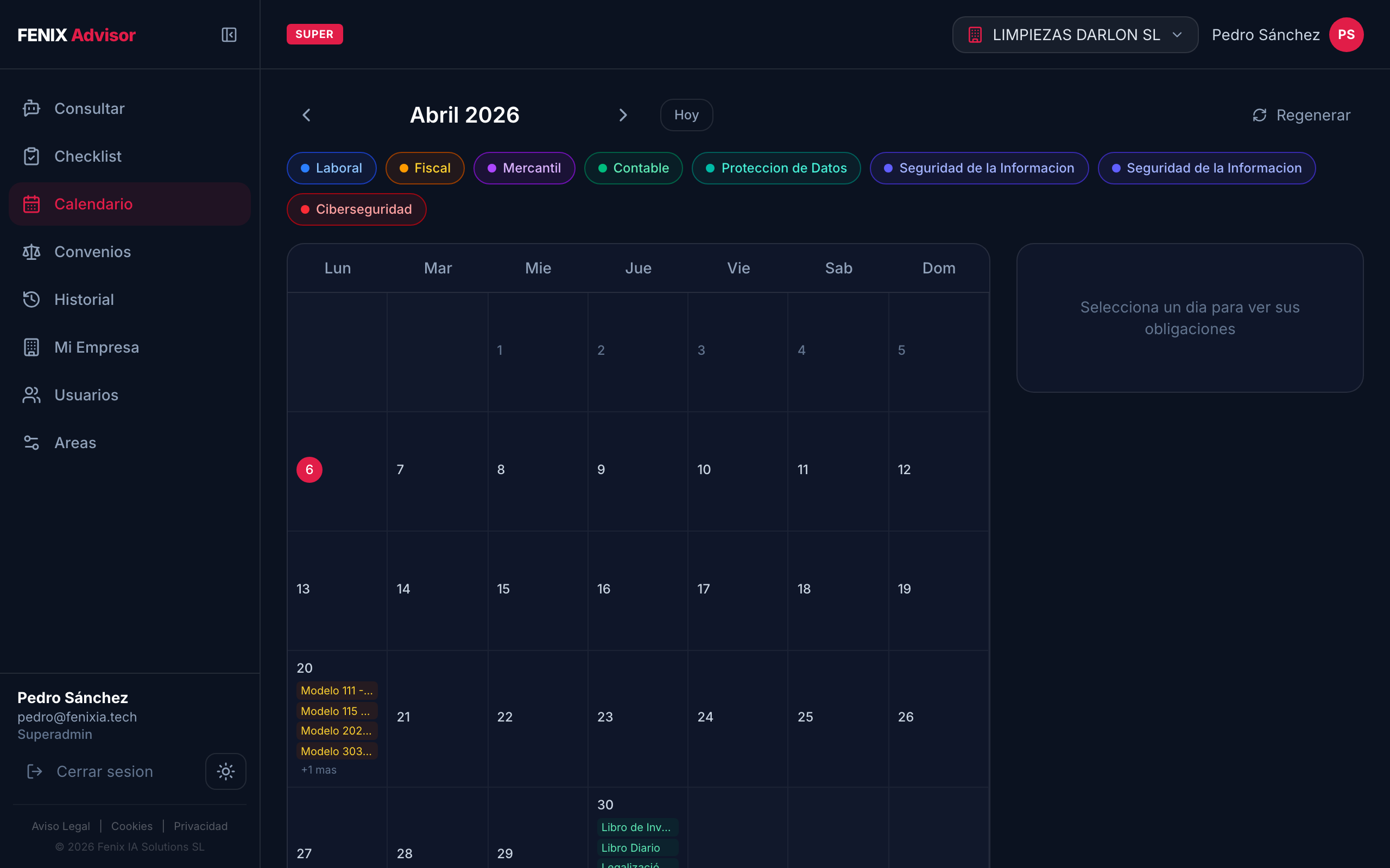 Calendario